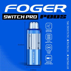 Blue Razz Ice Foger Switch Pro Pod 30K Puffs